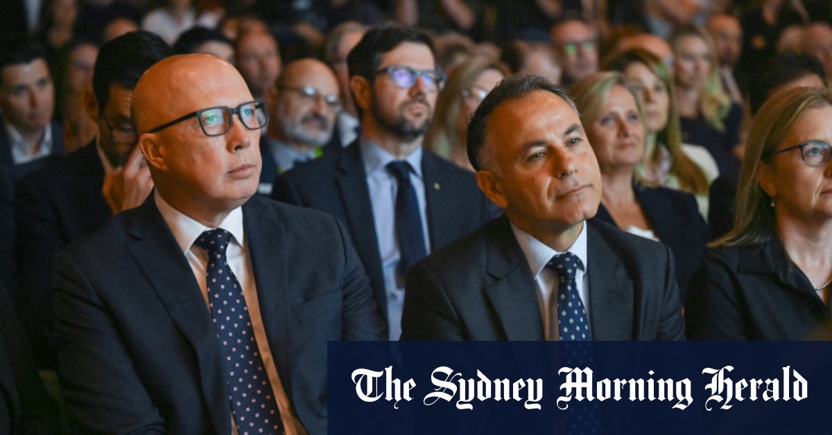 Le remplacement de David Van déclenche une querelle interne entre Peter Dutton et John Pesutto