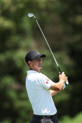 Adam Scott est toujours un challenger à l'Open d'Australie.