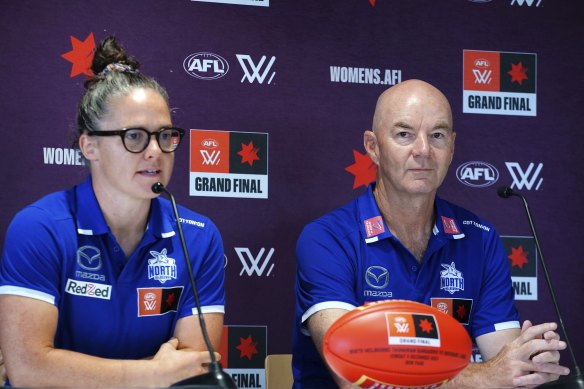 Emma Kearney et Darren Crocker visent le cinquième poste de Premier ministre de North Melbourne.