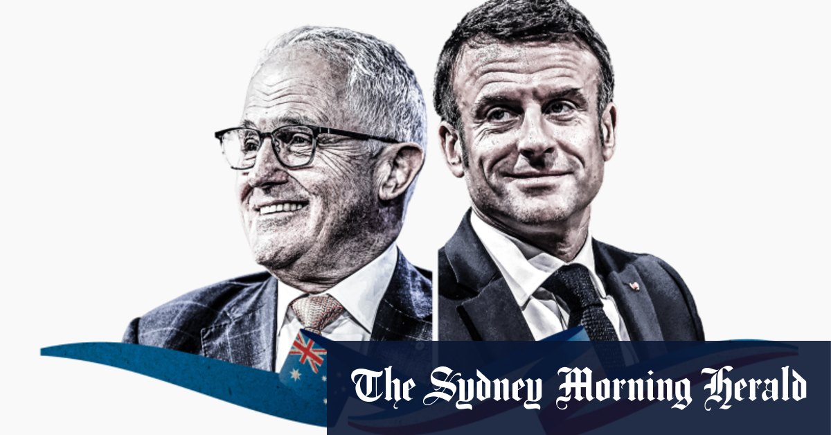 Malcolm Turnbull dit avoir fait pression sur Emmanuel Macron pour rétablir les relations franco-australiennes