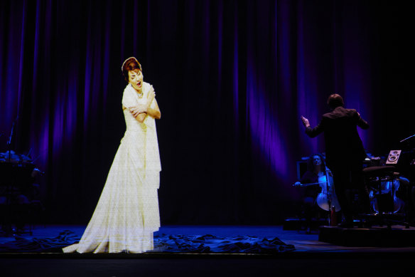Maria Callas : Un concert en hologramme au Hamer Hall, le 7 décembre. 