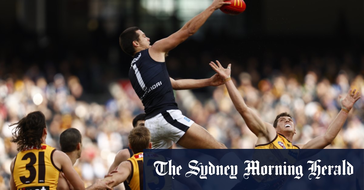 Patrick Cripps soutient son fils préféré Jack Silvagni lors de la sélection