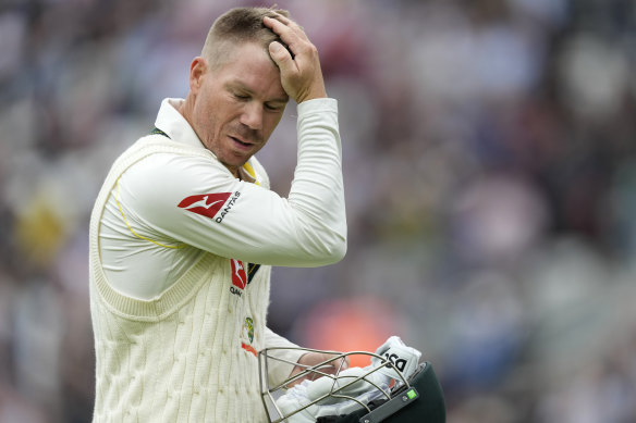 David Warner a marqué un siècle lors de ses 44 dernières manches de test.
