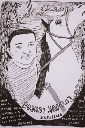 Portrait par Sofia Sabbagh du cinéaste et journaliste Roshdi Sarraj.