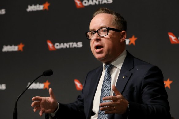 L'ancien patron de Qantas, Alan Joyce, a interdit l'AFR après de vives critiques.