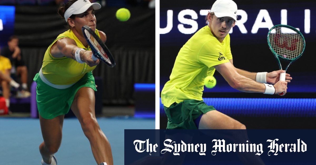Les Australiens Alex De Minaur et Ajla Tomljanovic subissent des défaites lors de la soirée d'ouverture