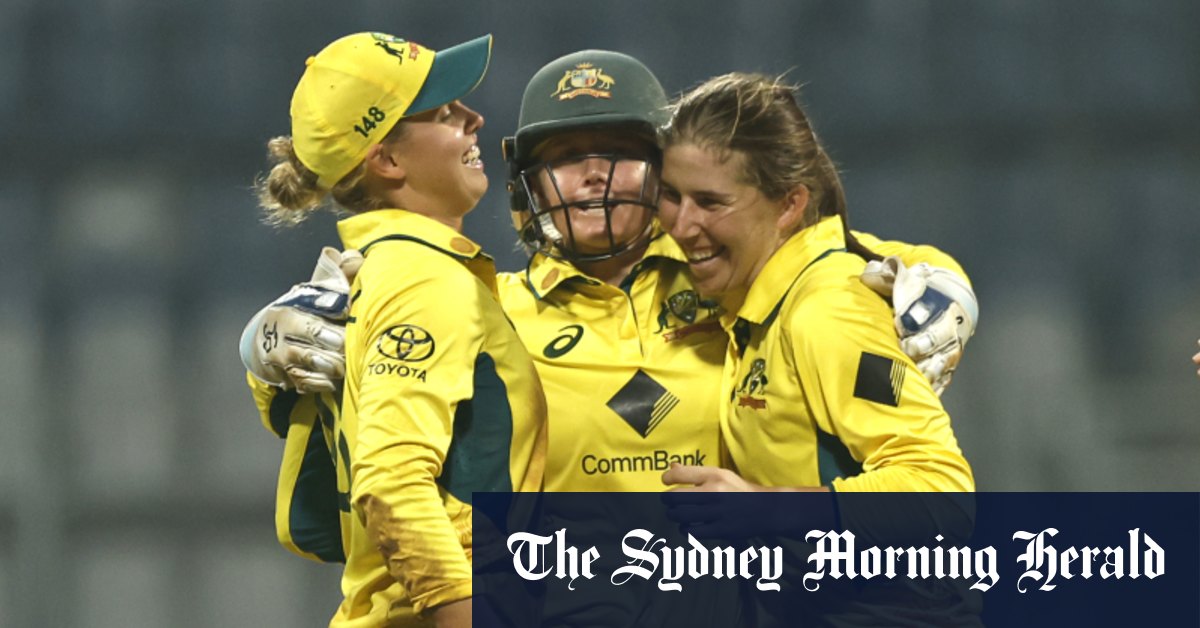 Sutherland joue dans une victoire acharnée contre l’Inde alors que l’Australie scelle la série ODI