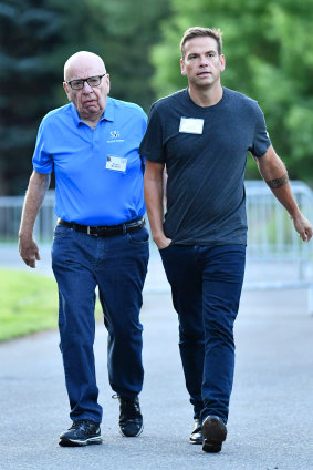 Rupert Murdoch a cédé les rênes de News Corp à son fils Lachlan.