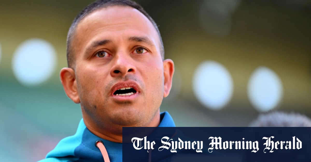 Le plan d'Usman Khawaja pour sauver Test cricket
