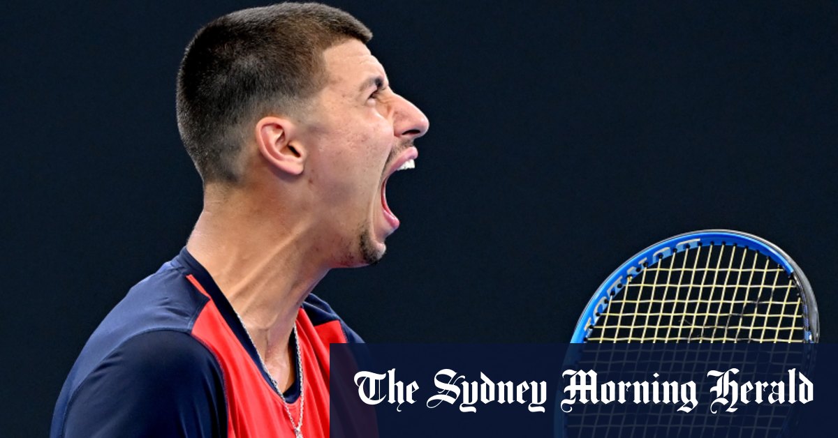 La charge d'Alexei Popyrin à Brisbane International se termine par des blessures