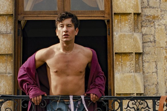 Barry Keoghan dans le long métrage Saltburn d'Emerald Fennell.