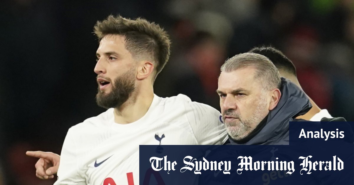 Match Manchester United contre Tottenham Hotspur/Ange Postecoglou