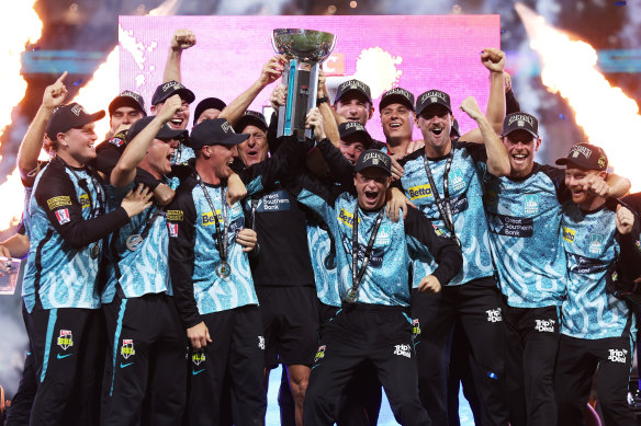 Les Brisbane Heat sont champions BBL13.