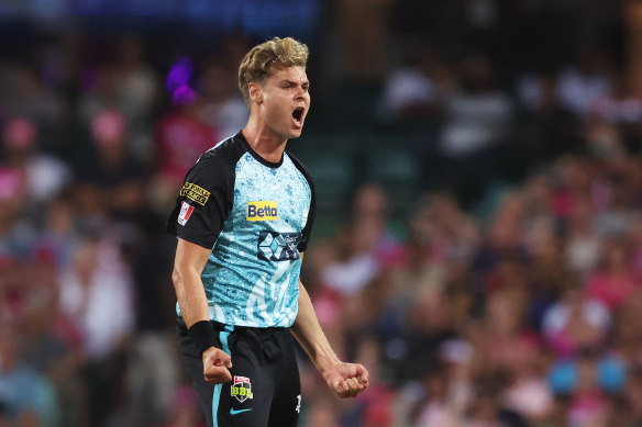 Spencer Johnson était en feu au SCG.