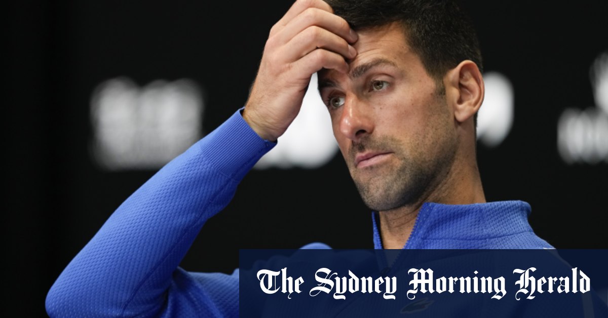 Novak Djokovic choqué par sa défaite en quart de finale contre Jannik Sinner