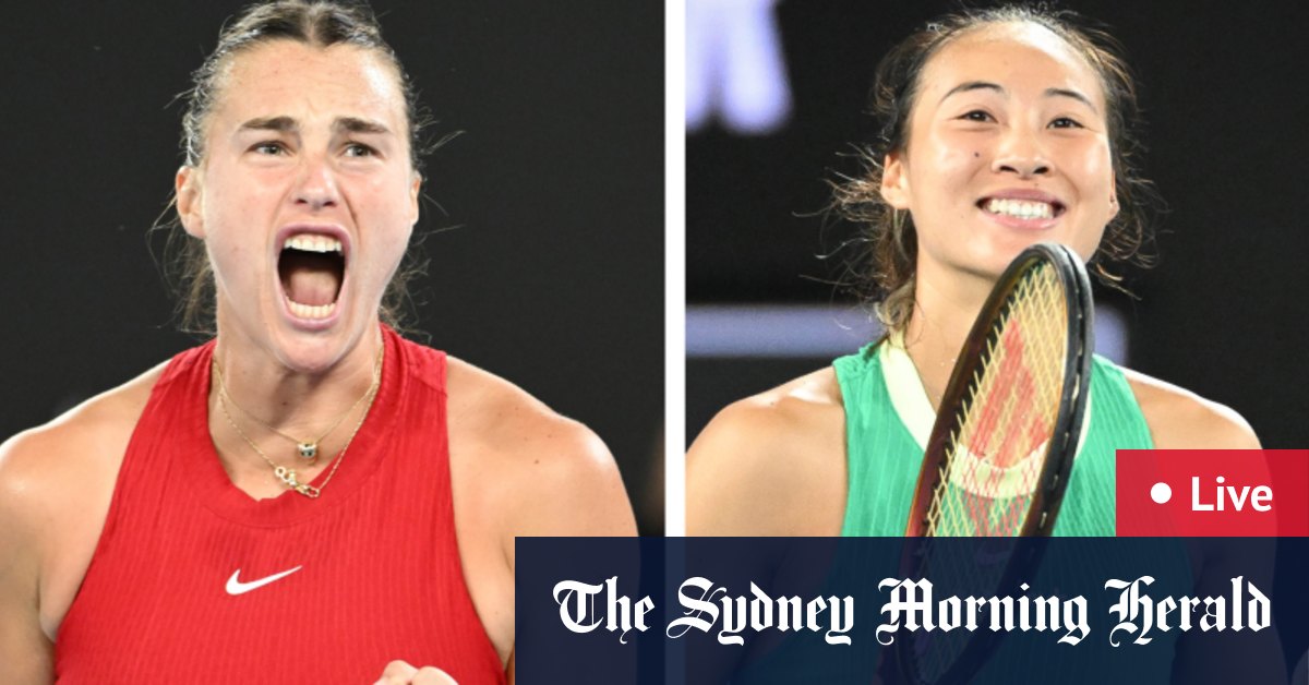 Aryna Sabalenka contre Qinwen Zheng, double masculin Matthew Ebden, résultats, tirage au sort, calendrier, billets, cotes, heure de début