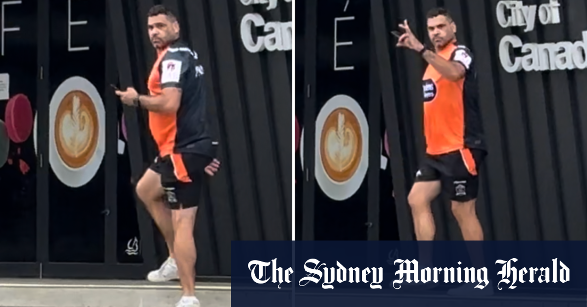 Que faisait Greg Inglis à l’entraînement des Wests Tigers ?