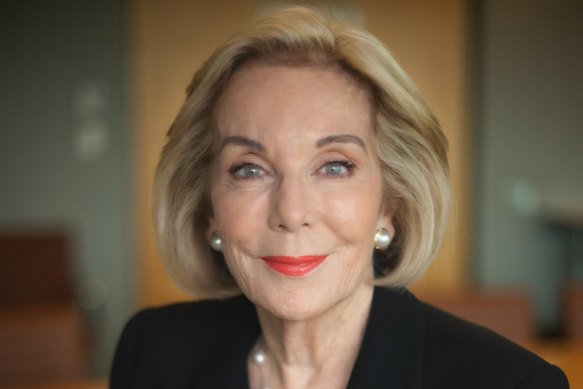 Présidente sortante de l'ABC, Ita Buttrose.