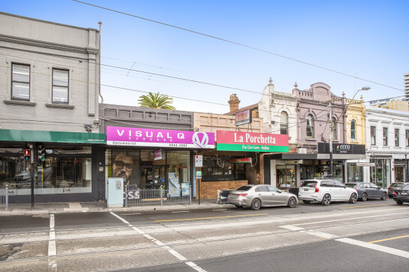 91, route Toorak, sud de Yarra.