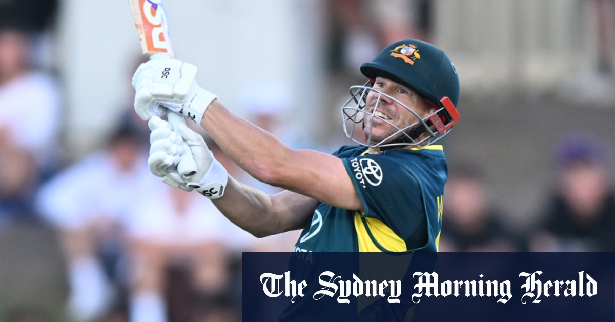 David Warner mène la charge à Hobart