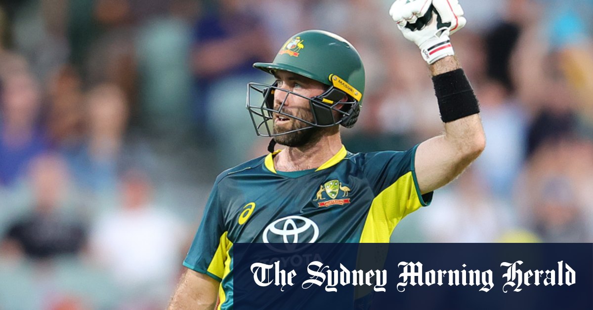 Glenn Maxwell guide l'Australie vers la victoire en série
