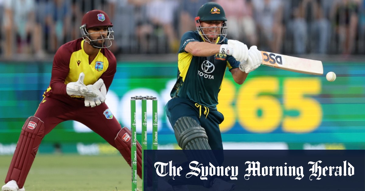 David Warner s'effondre lors de la défaite du T20 contre les Windies
