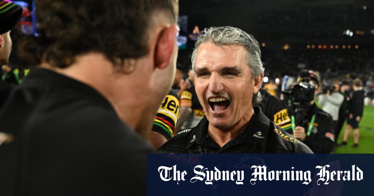 Le discours d'Ivan Cleary dans lequel les Penrith Panthers traversaient des murs de briques