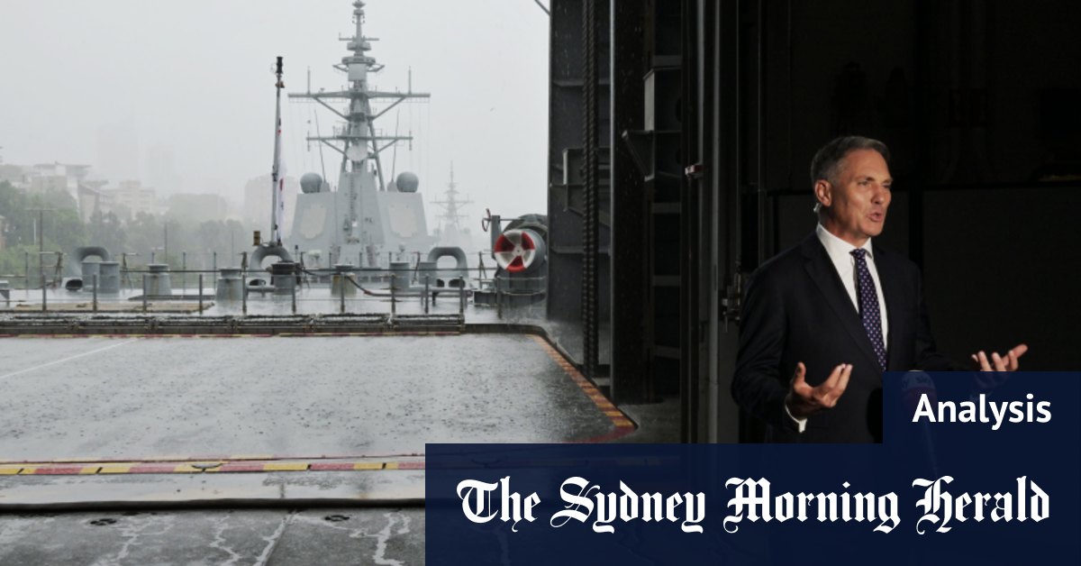La modernisation de la flotte navale des ADF est un gros pari pour la Chine et la prochaine décennie