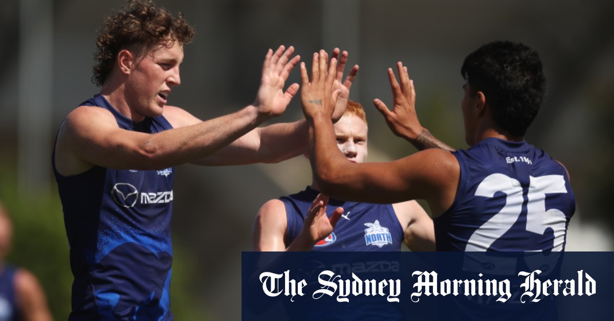 Les Kangourous de North Melbourne battent les Collingwood Magpies, sous-équipés, lors d'une simulation de match de pré-saison