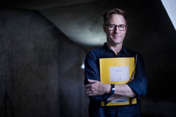 Ben Northey, chef d'orchestre et ancien élève du Melbourne Symphony Orchestra.