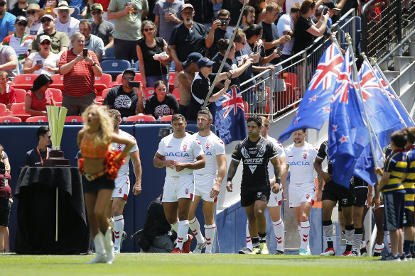 L'Angleterre et la Nouvelle-Zélande seront sur le terrain à Denver en 2018.
