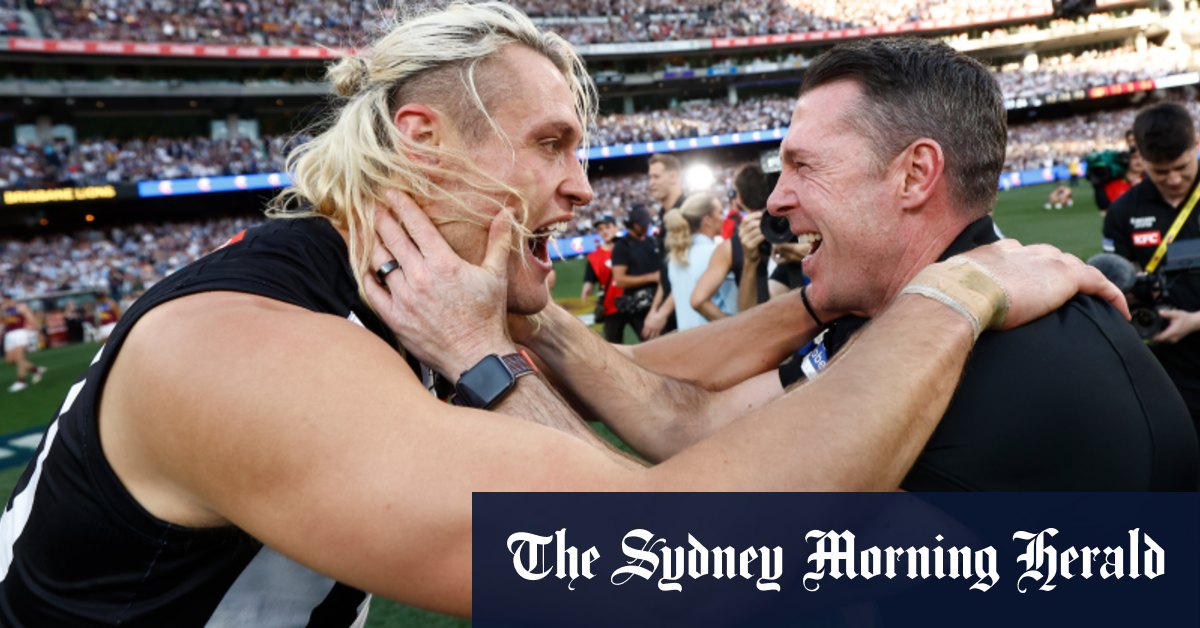 L'entraîneur des Collingwood Magpies, Craig McRae, à propos de la défaite qui les a conduits au poste de Premier ministre en 2023 ;  Harry Sheezel prolonge son contrat avec les North Melbourne Kangaroos jusqu'en 2030