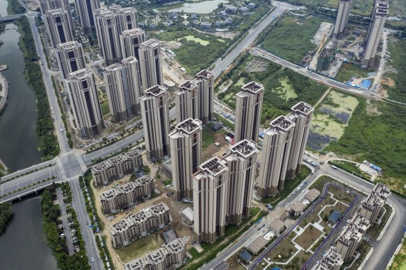 La crise immobilière en Chine a paralysé l'économie.