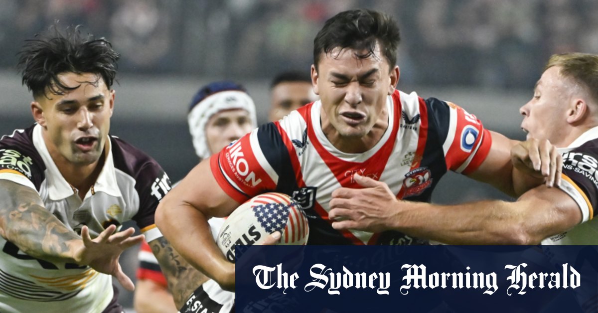 Peter V'landys veut vendre la ligue de rugby aux États-Unis – il l'a obtenu grâce à Joseph Manu, Reece Walsh et un petit demi-arrière des South Sydney Rabbitohs