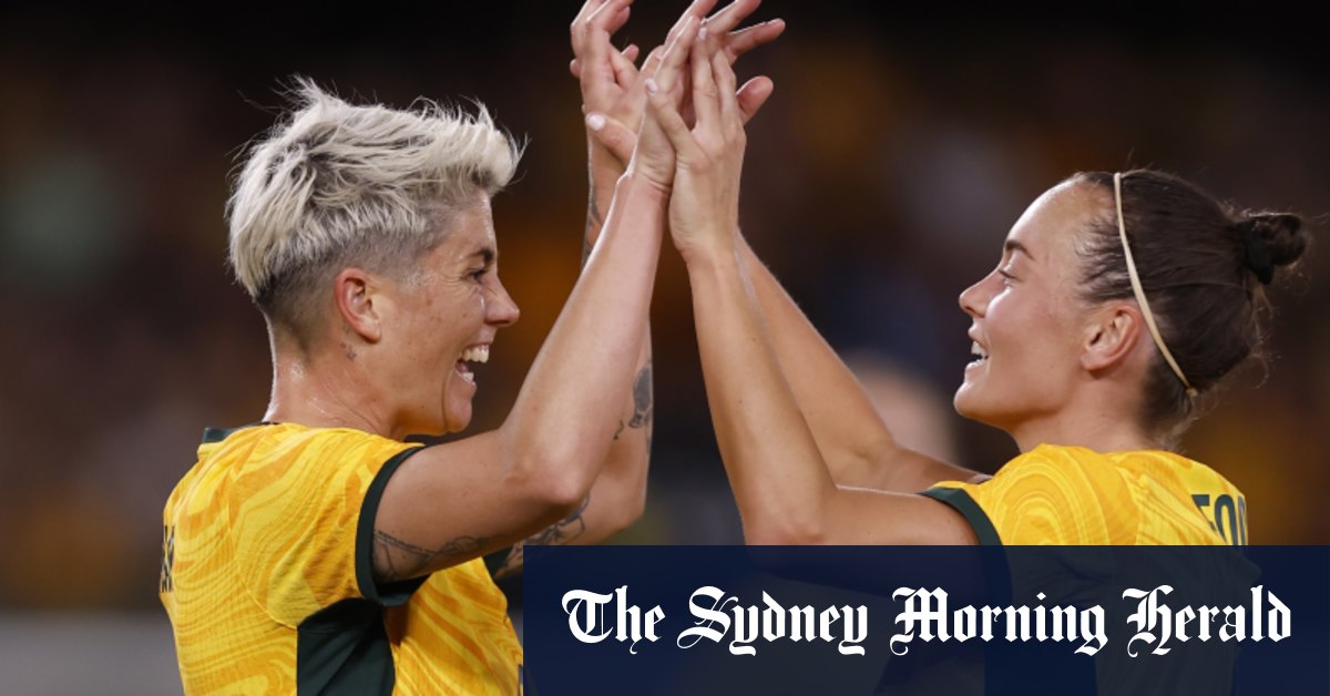 Matildas contre la Chine lors des adieux olympiques à Sydney