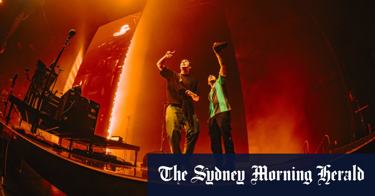 Lundi, bon sang, Melbourne devient dingue pour Fred Again à la Rod Laver Arena