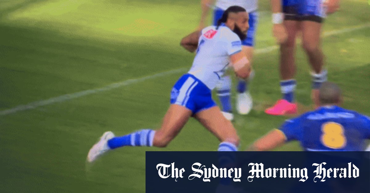 La star des Canterbury Bulldogs, Josh Addo-Carr, a joué pendant 33 minutes avec une clavicule cassée présumée