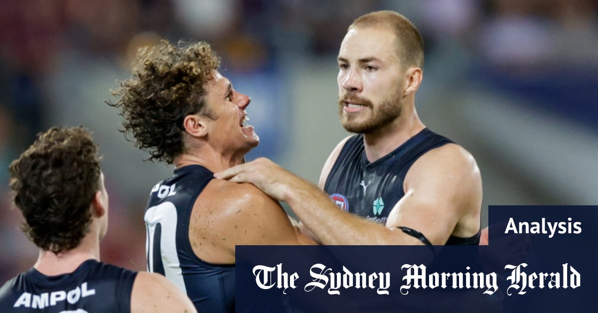 Les Carlton Blues ont désormais confiance après leur victoire contre les Lions de Brisbane