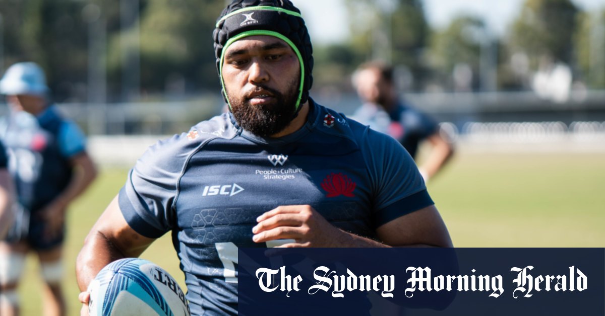 Jay Fonokalafi abandonne ses outils en tant que bétonneur pour les débuts de NSW Waratahs