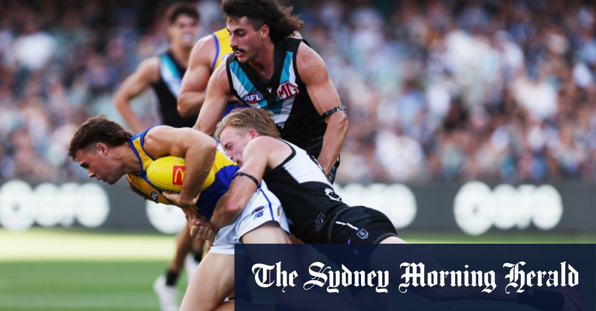 De nouveaux dirigeants brillent alors que Port Adelaide écrase la côte ouest