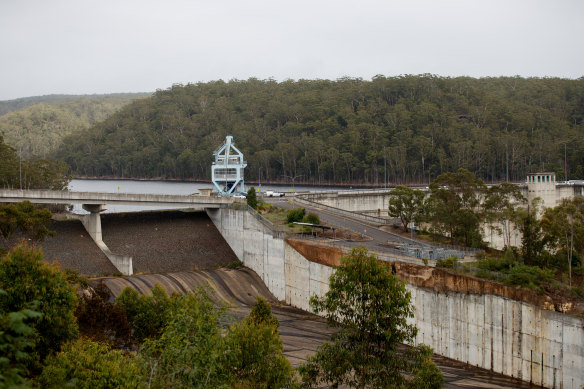 Une grande partie de l'eau du robinet de Sydney provient du barrage de Warragamba.