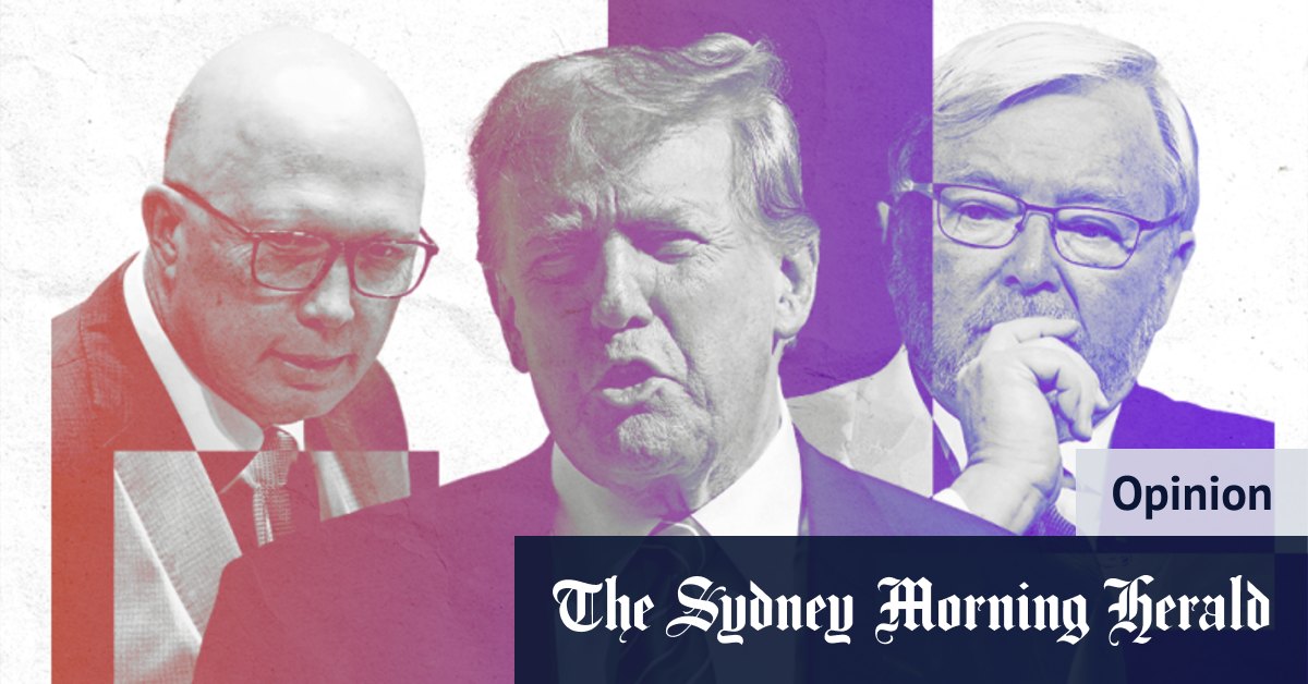 Donald Trump a fustigé Kevin Rudd, mais le pire a été la réaction cynique de Dutton