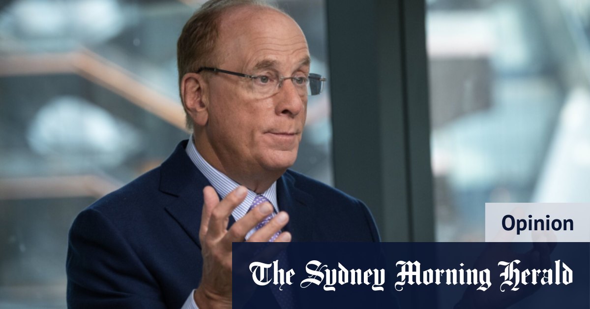 Le fondateur de Blackrock, Larry Fink, réfléchit au vieillissement de la population et aux pensions de retraite
