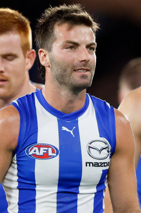 Co-capitaine de North Melbourne, Luke McDonald.