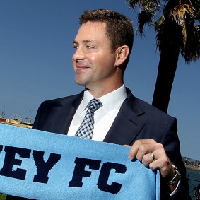 Scott Barlow, président du Sydney FC.