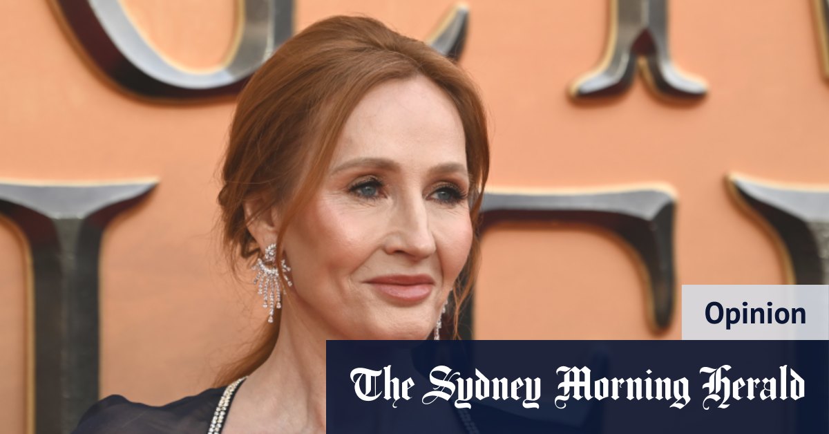 C’est ainsi que se termine la culture de l’annulation.  Merci, JK Rowling
