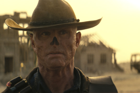 Walton Goggins dans le rôle de « la Goule » dans Fallout.