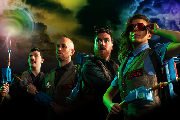 Shakespeare Ghostbusters de la Ghostlight League est à l'affiche au St Martins Theatre jusqu'au 13 avril.