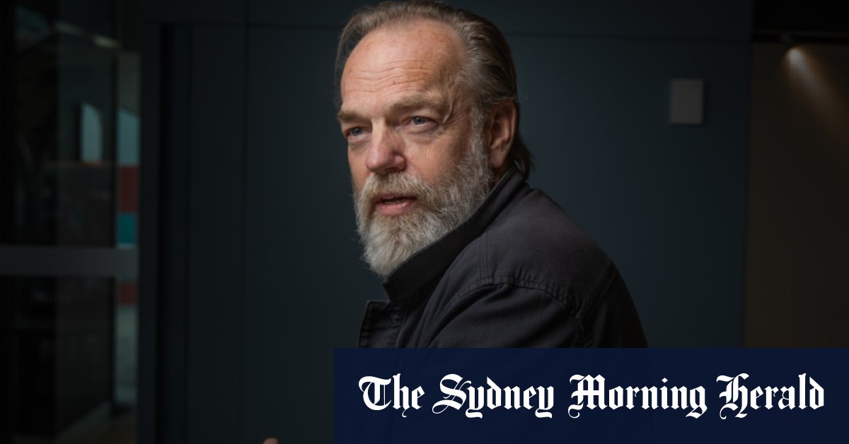 Hugo Weaving s'exprime sur Gaza après la manifestation de « La Mouette »
