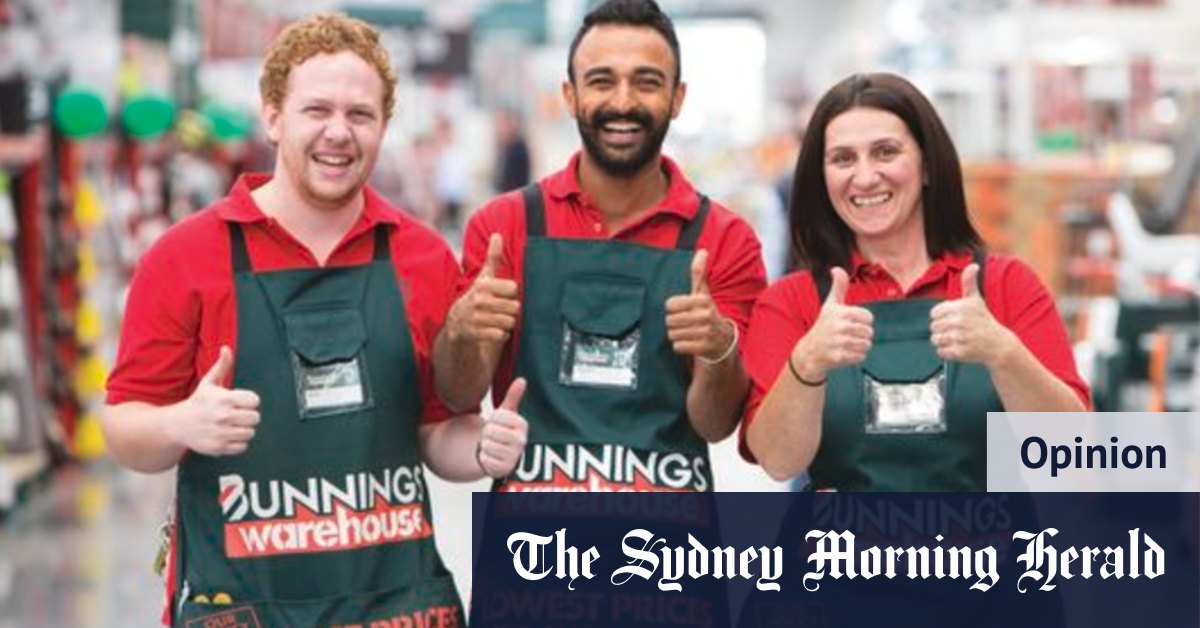Les entreprises deviennent collantes, mais Bunnings est le pire